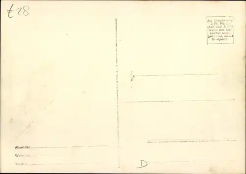 Ak Druschba Allenburg Ostpreußen, Von Russen zerstörte Brücke, Kriegszerstörungen, I WK