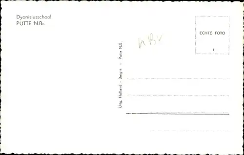 Ak Putte Nordbrabant, Dyonisiusschool