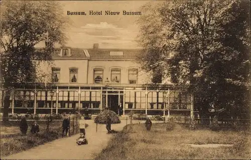 Ak Bussum Nordholland Niederlande, Hotel Nieuw Bussum