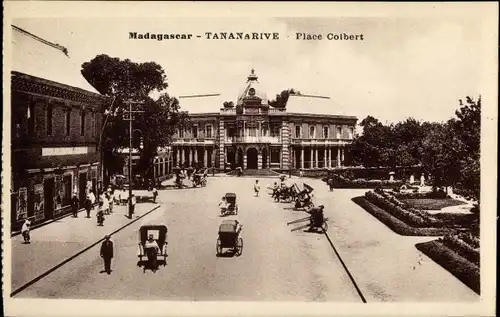 Ak Antananarivo Tananarive Madagaskar, Platz Colbert