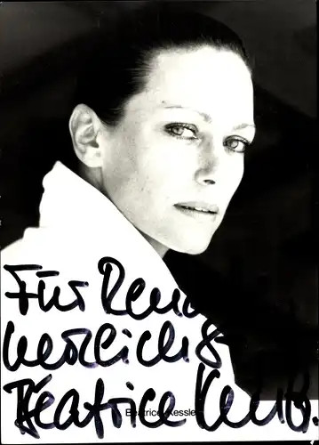 Ak Schauspielerin Beatrice Kessler, Portrait, Autogramm