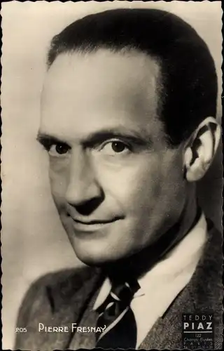 Ak Schauspieler Pierre Fresnay, Portrait, Teddy Piaz