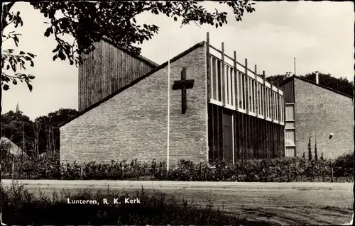 Ak Lunteren Ede Gelderland, R. K. Kerk