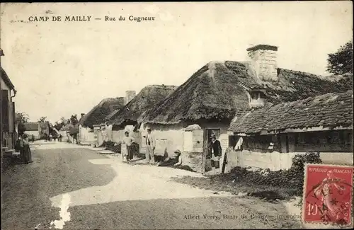 Ak Mailly le Camp Aube, Rue du Cugneux