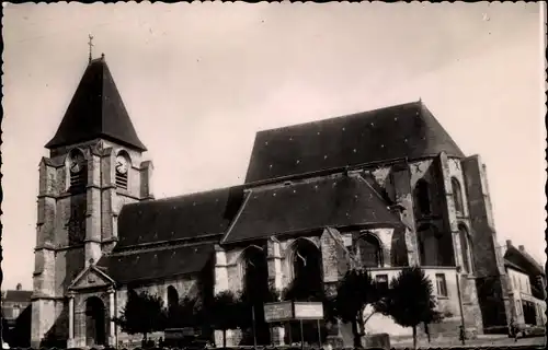 Ak Bray-sur-Somme, Kirche