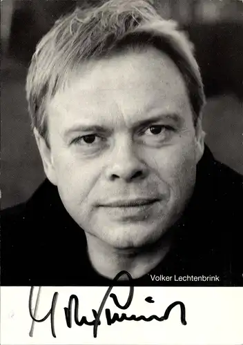 Ak Sänger Volker Lechtenbrink, Portrait, Autogramm