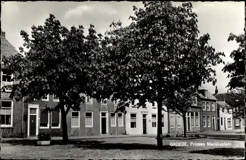 Ak Groede Zeeland, Prinses Marijkeplein