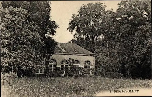Ak Saint Denis du Maine Mayenne, Chalet