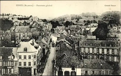 Ak Ernée Mayenne, Panorama