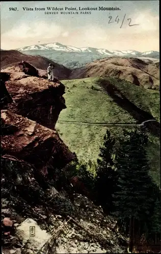 Ak Colorado USA, Denver Mountain Parks, Wildcat Point, Lookout Mountain