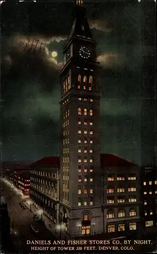 Ak Denver Colorado USA, Daniels and Fisher Stores Co.