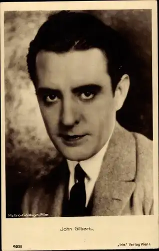 Ak Schauspieler John Gilbert, Portrait, Amag Iris Verlag 874