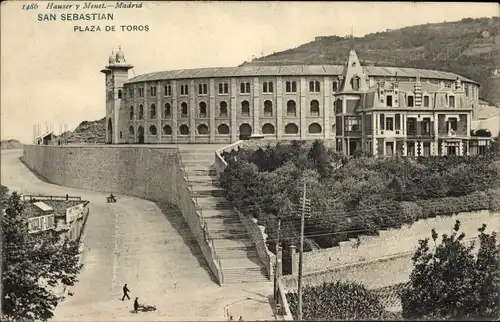 Ak Donostia San Sebastian Baskenland, Stierkampfarena