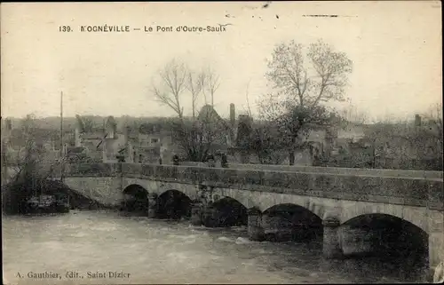 Ak Mogneville-Meuse, Pont