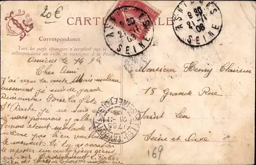 Ak Paris IX, Credit Lyonnais, Innenansicht, Bank