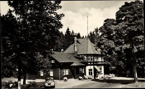 Ak Oberhof im Thüringer Wald, Obere Schweizerhütte