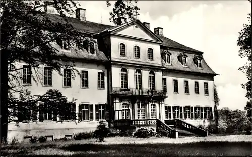 Ak Rammenau Sachsen, Schloss, jetzt Fichte- und Heimatmuseum