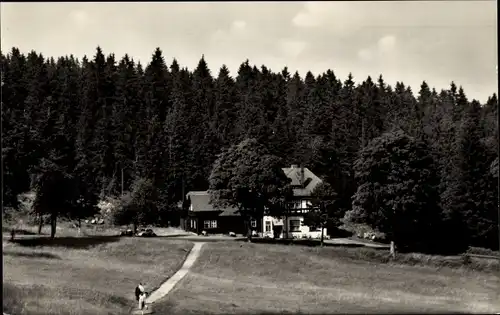 Ak Oberhof im Thüringer Wald, Obere Schweizerhütte