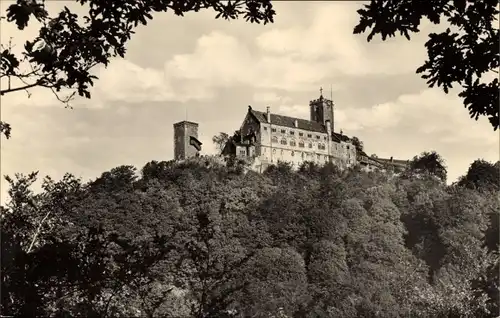 Ak Lutherstadt Eisenach in Thüringen, Wartburg