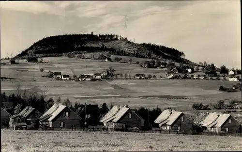 Ak Bärenstein Altenberg Erzgebirge, Ortsansicht