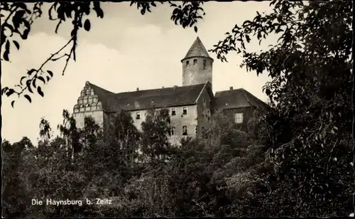 Ak Haynsburg Wetterzeube Burgenlandkreis, Schloss