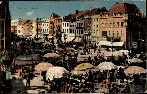Ak Aachen, Markt