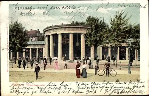 Ak Aachen, Elisenbrunnen