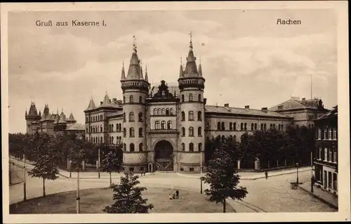 Ak Aachen in Nordrhein Westfalen, Kaserne I.