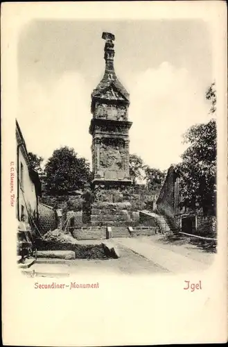 Ak Igel an der Mosel, Secundiner Monument