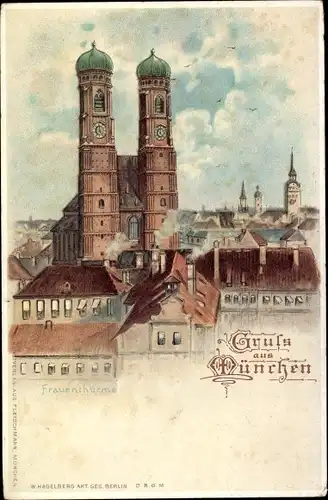 Litho München, Frauenkirche