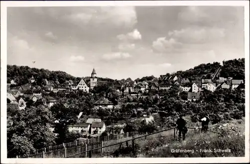 Ak Gräfenberg in der Fränkischen Schweiz, Gesamtansicht