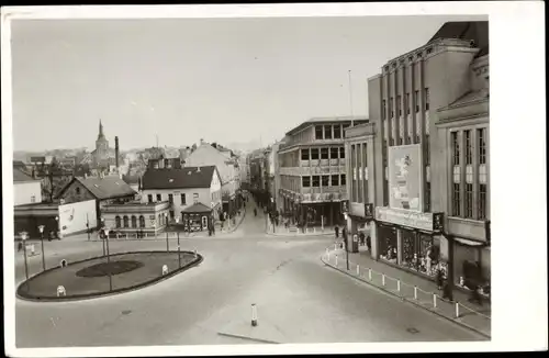 Ak Lüdenscheid, Warenhaus, Straßenstern, Kirche