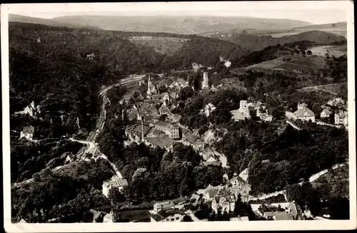 Ak Eppstein Taunus, Blick vom Kaisertempel ins Tal