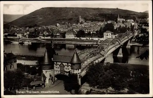 Ak Traben Trarbach an der Mosel, Moselbrücke