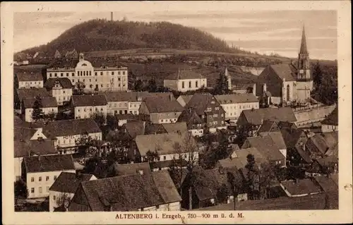 Ak Altenberg im Erzgebirge, Gesamtansicht