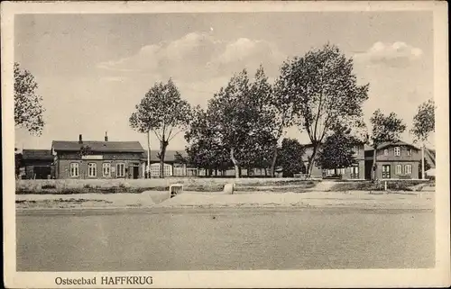 Ak Ostseebad Haffkrug Scharbeutz, Teilansicht