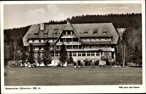 Ak Hinterzarten im Schwarzwald, Hotel Weißes Rössle