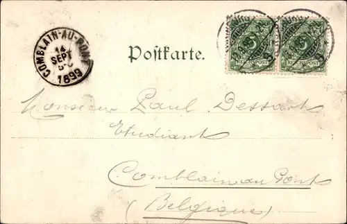 Ak Hamburg, Freihafen, Lagerhäuser