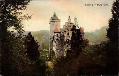 Ak Kettwig Essen im Ruhrgebiet, Burg Oeft