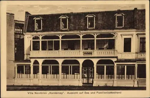 Ak Nordseebad Norderney Ostfriesland, Villa Nordblick