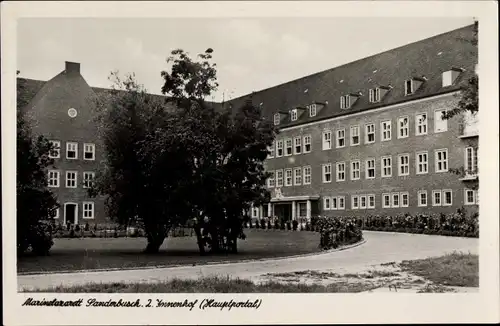 Ak Sanderbusch Sande in Friesland, Marinelazarett