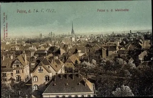 Ak Peine in Niedersachsen, Gesamtansicht