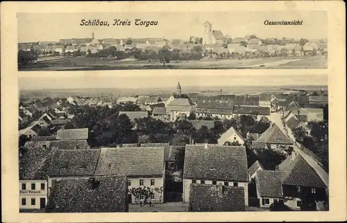 Ak Schildau in Sachsen, Gesamtansicht