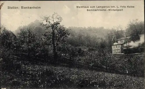 Ak Blankenheim im Harzvorland, Waldhaus zum Lampertus
