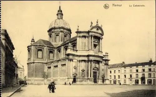 Ak Namur Wallonien, Die Kathedrale