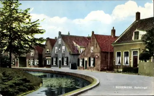 Ak Ridderkerk Südholland Niederlande, Kerksingel