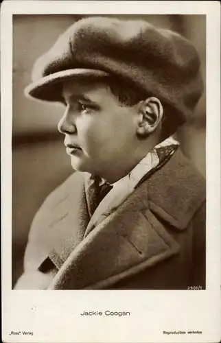 Ak Schauspieler Jackie Coogan, Portrait