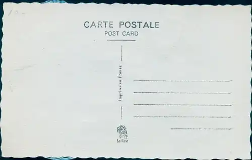 Stoff Ak Liebespaar, Blaue Blume, Kitsch