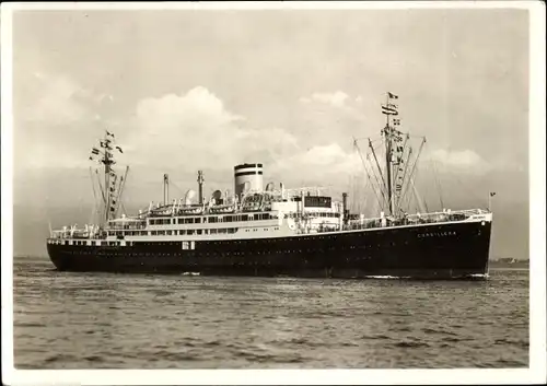 Ak Doppelschrauben Motorschiff Cordillera, HAPAG