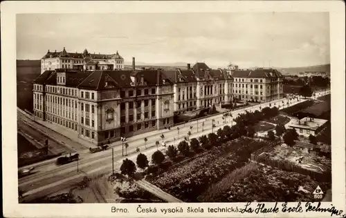 Ak Brno Brünn Südmähren, Ceska vysoka skola technicka